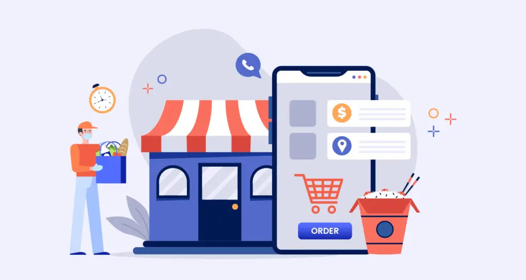 What steps are part of setting up an e-commerce store
