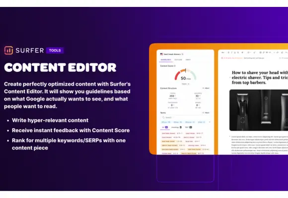 Surfer Content Editor