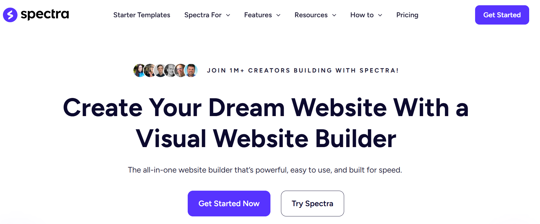Spectra Homepage